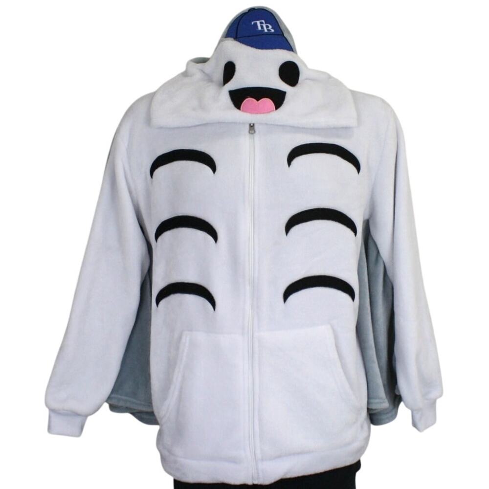 Tampa Bay Rays Flappy Boi Winged Plush Fleece Hoodie Full Zip MLB TB